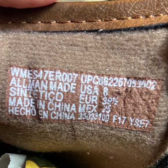 Earth Spirit Tan/Brown Side-Zip Ankle Boots Size 8 - Picture 4 of 7